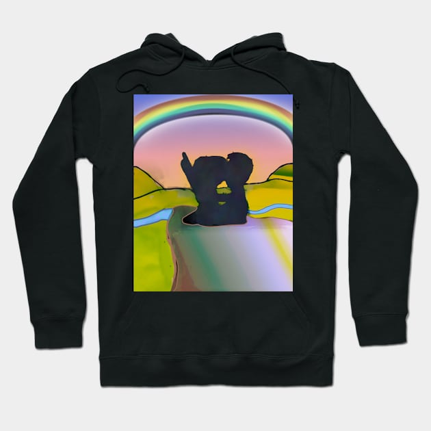 Rainbow Hoodie by HCShannon